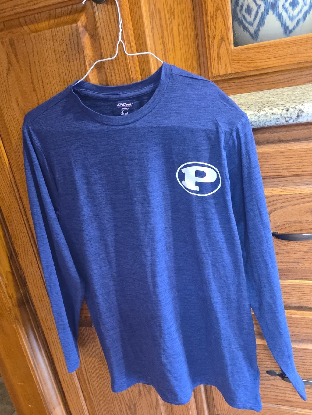 Purple Long-Sleeve Performance Tee